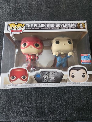 Funko Pop! DC Heroes Justice League Flash Superman 2018
