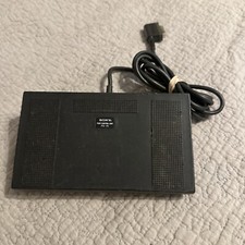 Vintage Sony Foot Control Unit FS-75 for Dictation Transcriber Machine.