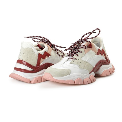 Moncler Women's "LEAVE NO TRACE" Suede Leather Fashion Sneakers Shoes - Picture 8 of 8