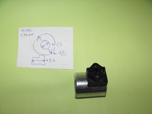 Bobina elettrogeno Eaton Vickers 12VDC.1,76A.NUOVA - Foto 3 di 11