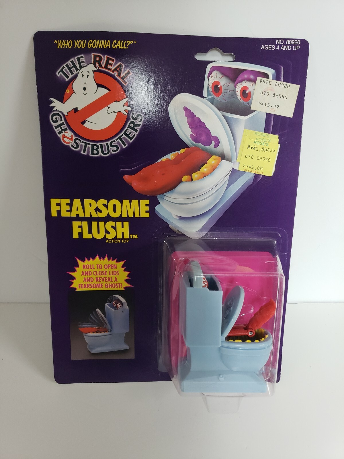 Ghostautoautobusters Fearsome Flush Moc 1980s Vintage giocattoli 80s The Real Ghostautoautobusters... Ghostautoautobusters Fearsome Flush Moc 1980s Vintage giocattoli 80s The Real Ghostautoautobusters... basta comprarlo