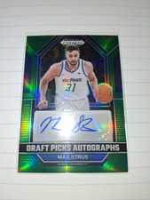 Max Strus DPA-MAX Draft Picks Autograph Green
