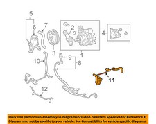 TOYOTA OEM-Power Steering Return Hose-Lower 4440635021