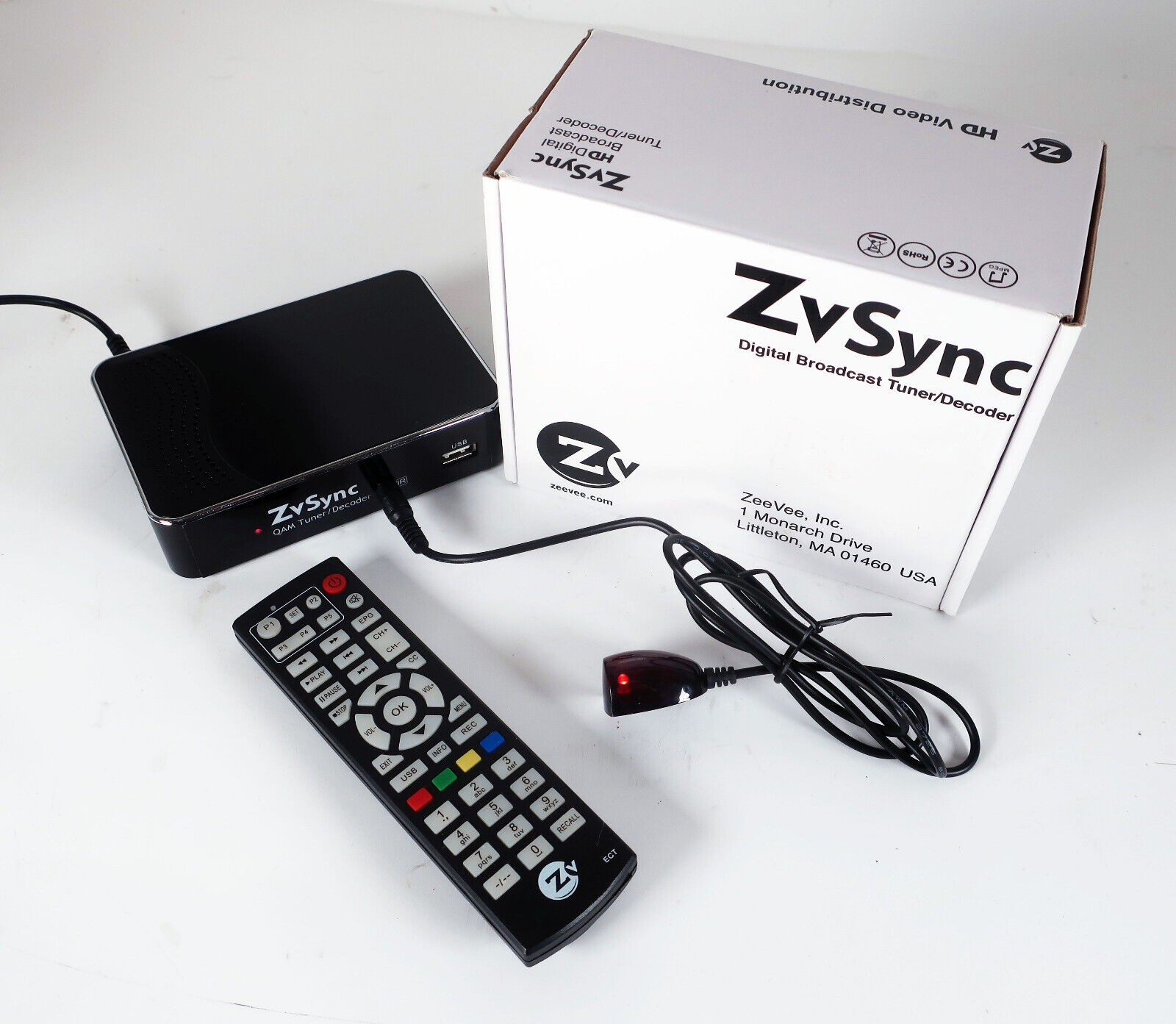 ZEEVEE ZV Sync Digital Broadcast Tuner / Decoder - Model ZvSync-NA