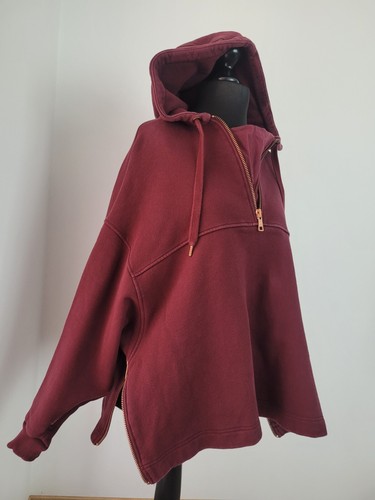 CHLOE /See By Chloe designer Hoodie Kapuzenjacke aubergine Gr.L/38 40 - Bild 17 von 17