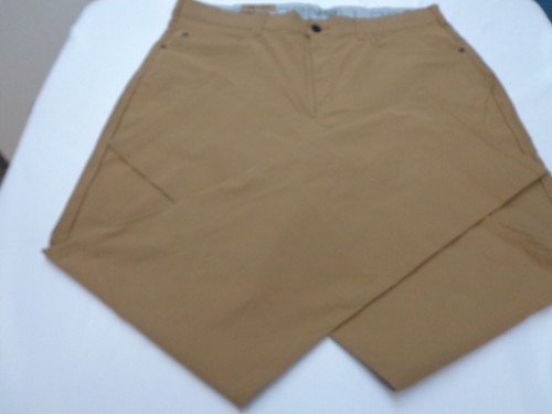 DENALI Moccasin Brown Tech Fabric Stretch Pants NWT 36 /30 MSRP $54 - Picture 5 of 7