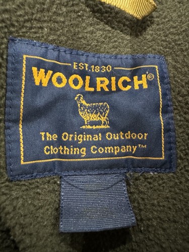 Vintage Woolrich Corduroy Fleece Lined Heavy Jacket Mens 2XL British Tan Beige - Bild 7 von 9