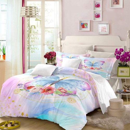 Bohemia Quilt Duvet Doona Cover Set Single Double Queen Super King Bed Christmas - Picture 200 of 206