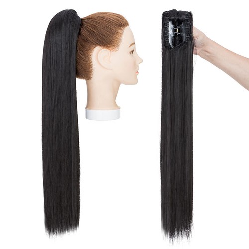 Thick Hair Ponytail Clip In Natural Claw On Pony Tail Hair Extensions AS Human - Picture 38 of 77