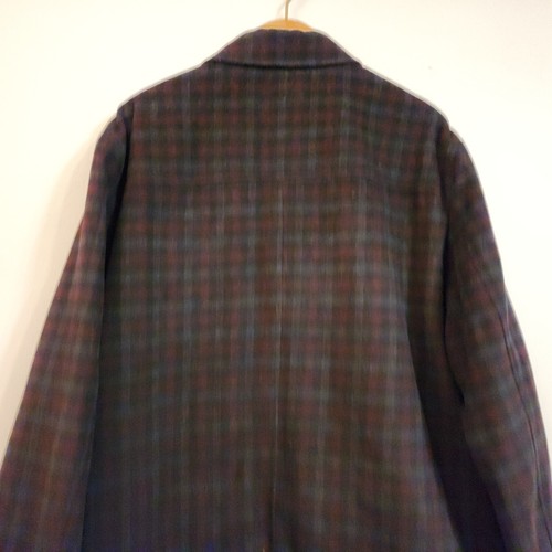Utex Wool Blend Lined Insulated Men Button-Down Shirt Jacket Coat Plaid XXL/EEG - Picture 12 of 20