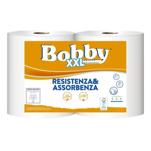 Rotoloni Carta Per Cucina e Industriale 800 strappi Assorbenti Asciugatutto - Foto 5 di 8