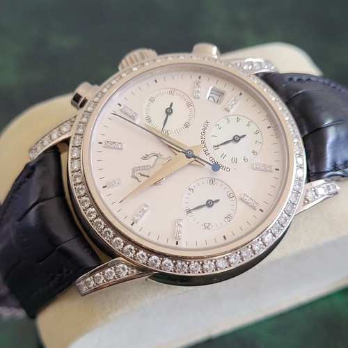 Girard Perregaux 8022 Chronograph 18k white gold special edition for Ferrari - Picture 4 of 6