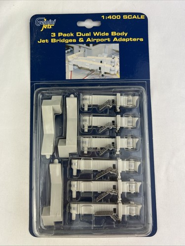 1:400 Widebody Dual Air Bridge Set (3er Pack) Gemini Jets GJARBRDG2