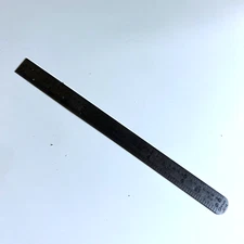 Vintage Shinwa Japan Metal 6" 22051 Stainless Steel Ruler Wescosa Conversion Tab