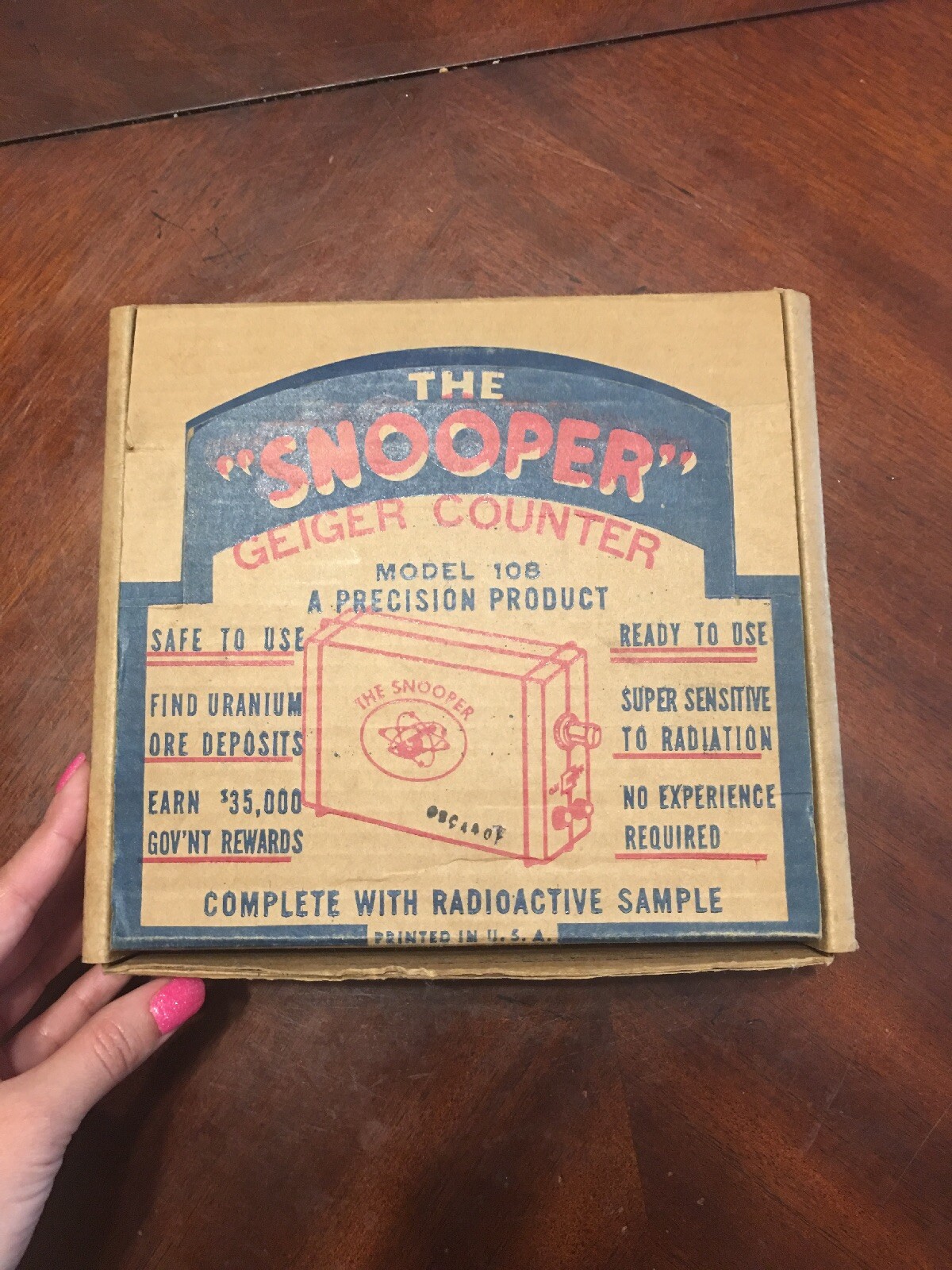 RARE The Snooper Geiger Counter Model 108 A Precision Product Original Packaging s l1600 - RARE The Snooper Geiger Counter Model 108 A Precision Product Original Packaging