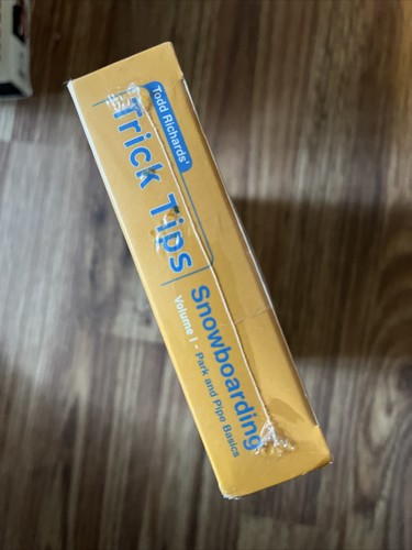 Todd Richard's Trick Tips Volume 1 VHS Snowboarding Park & Pipe Basics 2002 OOP - Picture 4 of 4