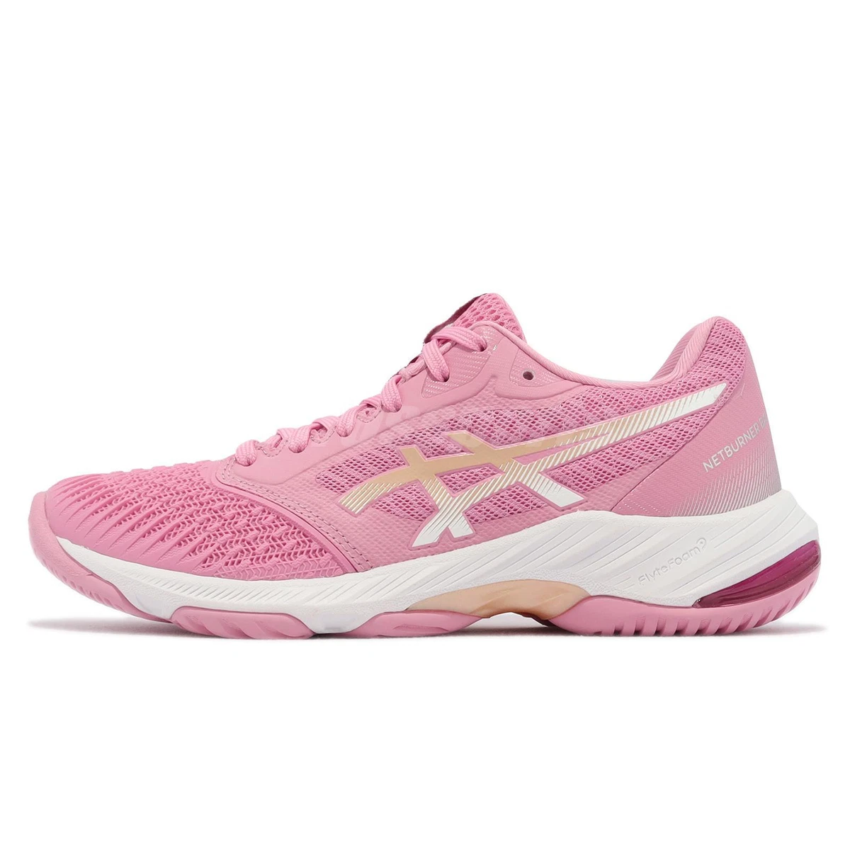 Asics netburner ballistic best sale pink