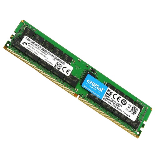 Micron Kit 64GB 2x 32GB 2666MHz DDR4 ECC RDIMM 1.2V Server Memory CT32G4RFD4266 - Picture 7 of 12