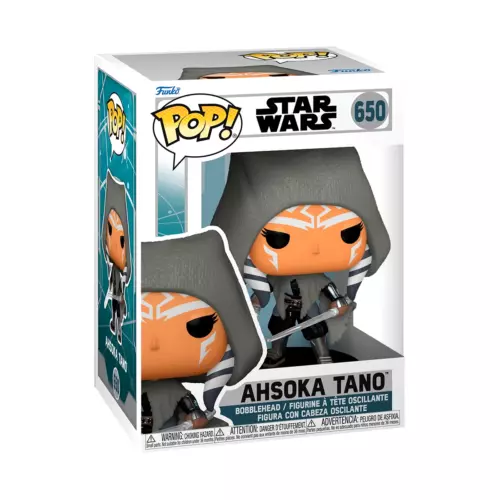 Ahsoka Tano POP Figure #650 Funko Star Wars Ahsoka New