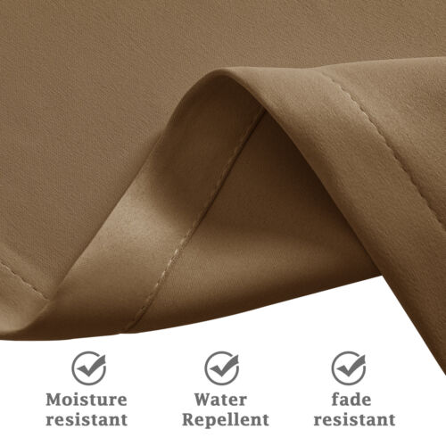 Indoor Outdoor Waterproof Curtain Sunshade Privacy Windshield for Patio Porch - Picture 45 of 51