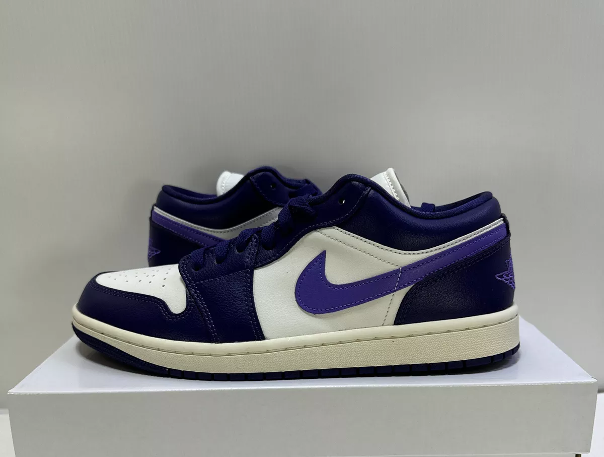 Nike Women s Air Jordan 1 Low Shoes Sky J Purple Action Grape