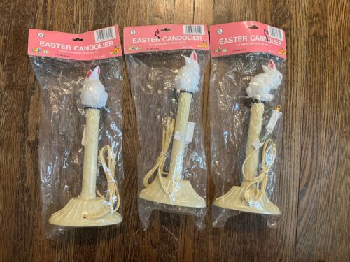 (3) Neu Vintage Hase Blasform Elektrische Tropfkerze Stick Fensterleuchten - Bild 2 von 7
