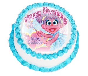 Abby Cadabby Round Edible Party Cake Topper Frosting Icing Sheet