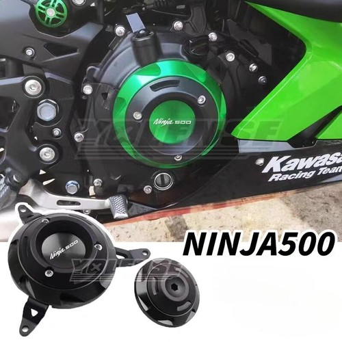 NEW Engine Protective Cover Fairing Guard Sliders For Kawasaki NINJA500 Z500 24- - Picture 3 of 15