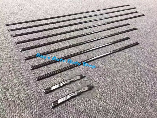 Carbon Fiber Side Molding Decorative Body Trim Kits Sticker for Mercedes W463 - Picture 1 of 5