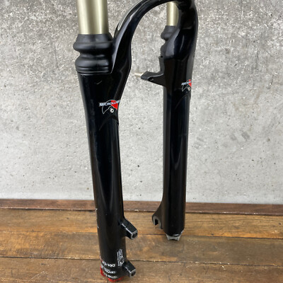 Vintage Manitou Black Fork 1 1/8 Threadless 26 8.25 210 mm Vintage Manitou Black Fork 1 1/8 Threadless 26 8.25 210 mm