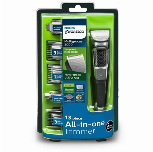 Philips Norelco Multigroom 3000 Series Men's Grooming Kit, Trimmer For Beard - Picture 6 of 16