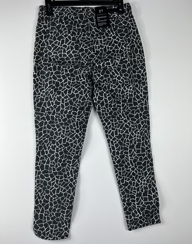 Sanctuary/Denim Los Angeles Skinny Crop Black/White Jeans Gr. 27/4 Neu - Bild 7 von 11