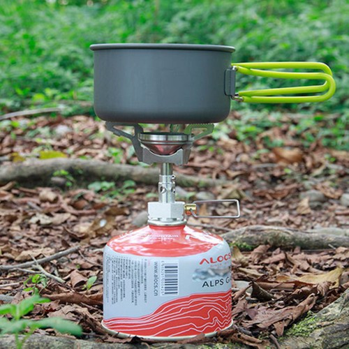Stainless Stove Mini Burner Gas Camping Outdoor Portable Windproof Cooking Stove - Picture 13 of 13