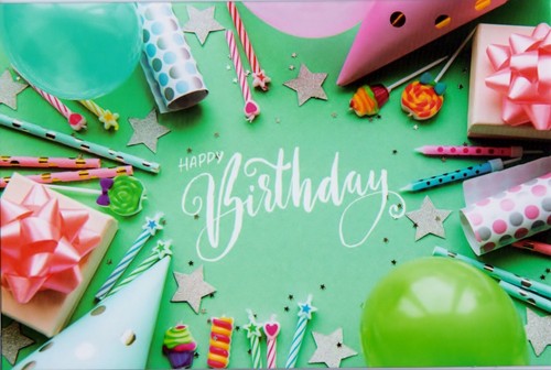Birthday Colorful Balloons And Gifts 1 Card 1 Envelope Greeting Card - Picture 17 of 48