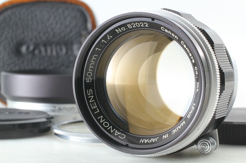 [TOP NEUWERTIG mit Haube & Filter] Canon 50mm F/1.4 LTM L39 L Mount Objektiv 678 - Bild 2 von 8