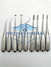 tastan cakir micro nasal saw, 9 pcs set of rhinoplasty saw instruments