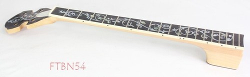 4 String 19 frets Tenor Banjo Neck Maple MOP Abalone inlaid FTBN50 FTBN54-57 - Picture 12 of 28