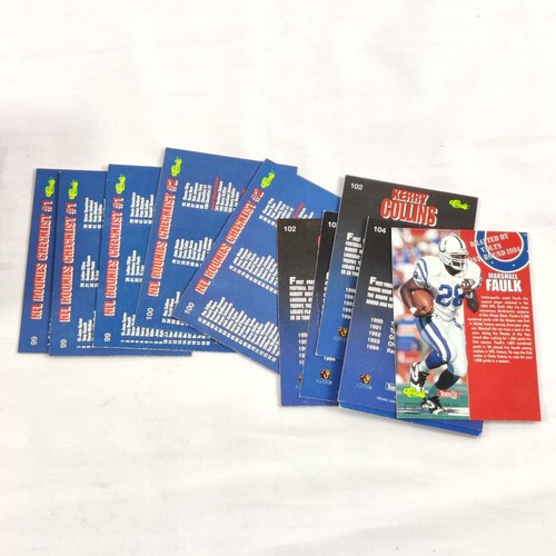 1995 Classic Draft Rookies NFL American Football Cards Lot Of 80+ - Picture 3 of 12