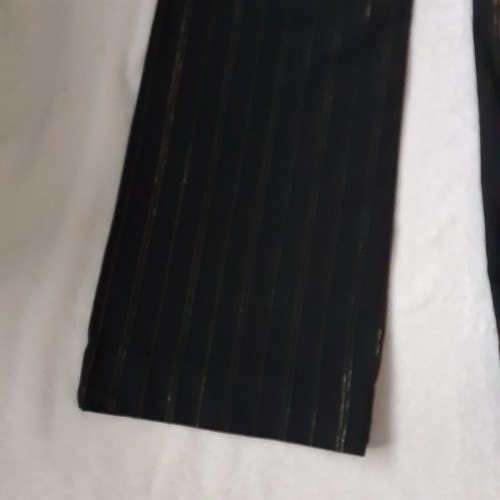 Karen Millan Ladies Trousers Black & Gold Striped - Size 12 - Great Condition - Picture 10 of 13