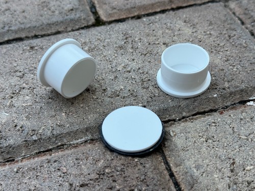 Pool Fence Pole Hole Caps Covers Extra Thick Deck Patio Ground Cap Cove - Picture 15 of 70