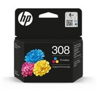 Wkłady atramentowe HP 308 oryginalne czarne i CMY do drukarek Envy 6530 LOT - 6L6S6UE