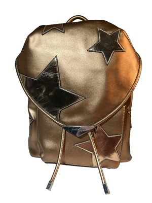NWT Kendall + Kylie copper logo metallic backpack Kendall Kylie Metallic Poppy Mini Backpack Copper Detachable  main image 2