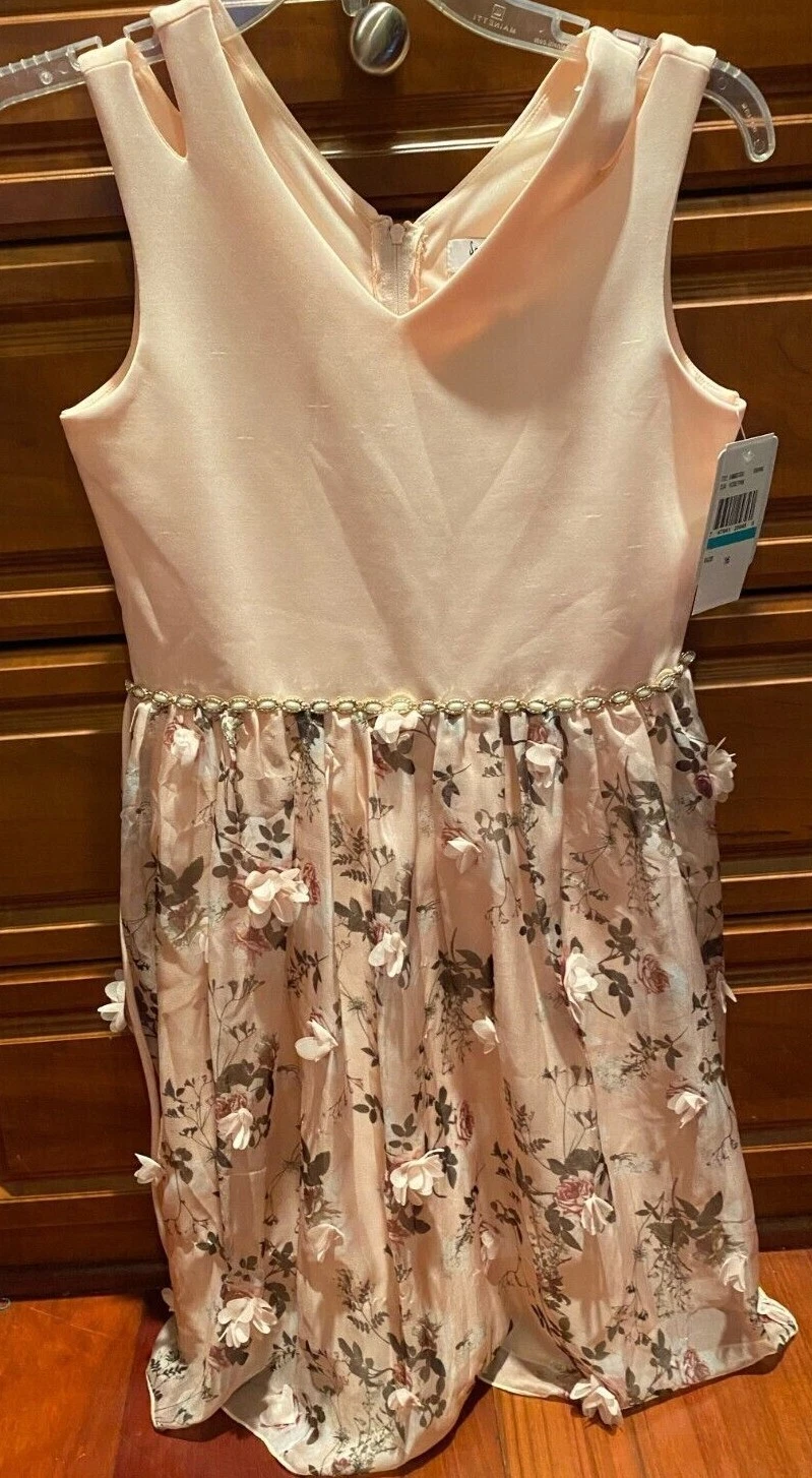 *NWT* Speechless kids rose/pink dress girls size 16