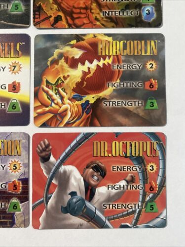 (6) 1995 MARVEL OVERPOWER COLLECTABLE CARD GAME "CHARACTER CARDS" No Doubles - Picture 4 of 8