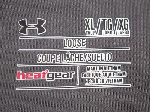 Men's Under Armour Golf Baylor University Heat Gear Polo Shirt XL TAll UPF 30 - Picture 4 of 6