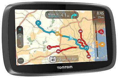 TomTom GO 500 GPS Navigator Set Traffic + LIFETIME MAPS US/CANADA/MEXICO Maps 3D