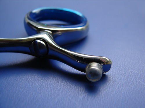 Sharkfin Right Handed Scissors Professional Swivel STAINLESS 15 TOOTH TEXTURIZER - Picture 22 of 24