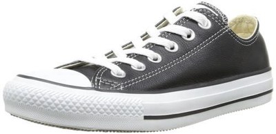 Men's CONVERSE CHUCK TAYLOR ALL STAR LOW CORE BLACK LEATHER 132174C | eBay