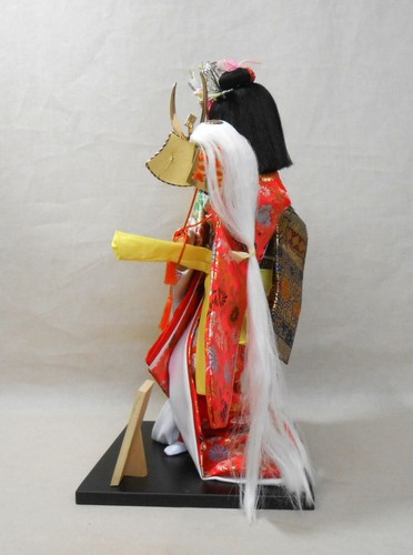 Japanische Vintage Kimono Stoffpuppe 43 cm / KABUKI 歌舞伎 YAEGAKI - Bild 4 von 7