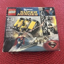 Lego DC Universe Super Heros 76002 Superman Metropolis Showdown With Manuals